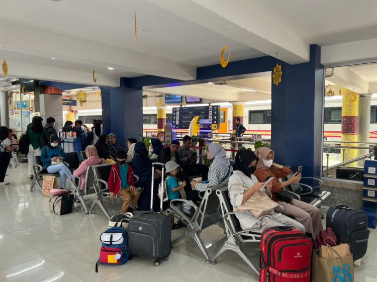 KAI Sumut Angkut 234.087 Pemudik Selama Musim Libur Lebaran 2023