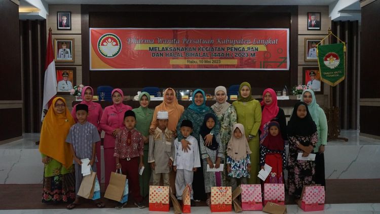 Dharma Wanita Berikan Warna di Kabupaten Langkat, Gelar Pengajian dan Halal Bihalal Untuk Perkuat Silaturahmi
