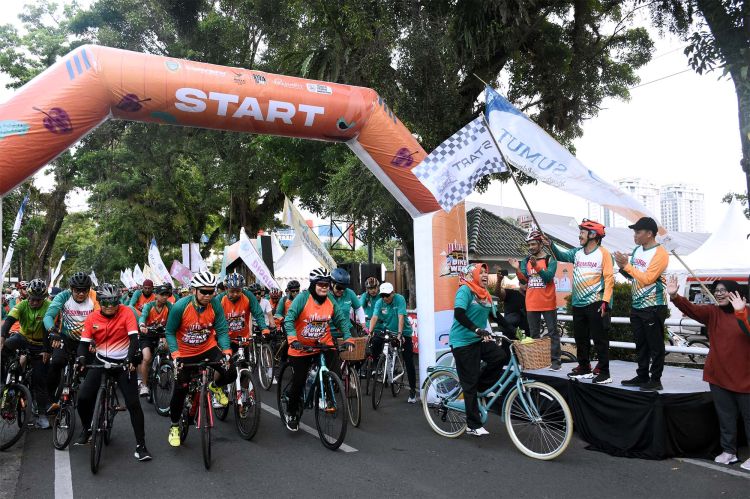 Sekdaprov Sumut Lepas Peserta Bike Week North Sumatera Heritage Tourism 2023