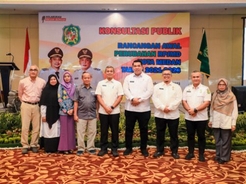 Disosialisasikan, Ini Point Penting dalam Rancangan Awal Perubahan RPJMD Kota Medan 2021-2026