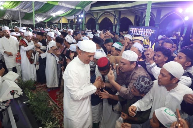 Hadiri Gema Sholawat 100 Rebana, Wagub Sumut Pesankan Hal ini