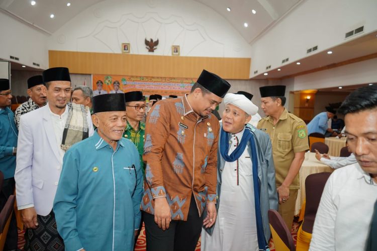 Bobby Nasution Minta Doa dan Dukungan Ulama Untuk Pembangunan Islamic Centre
