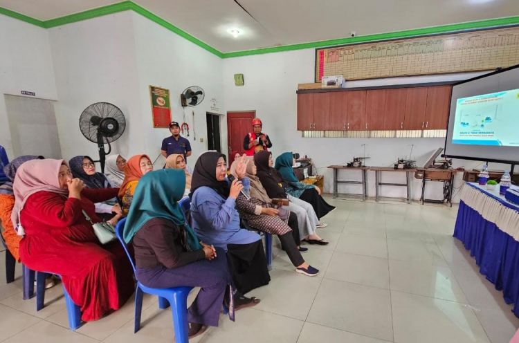 Srikandi PLN UPT Medan Edukasi Keselamatan Kelistrikan