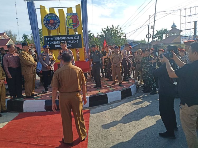 Tugu Latsitarda Simpang Lima Laing Diresmikan, Tanda Berakhirnya Latsitardanus Ke XLIII Di Kota Solok