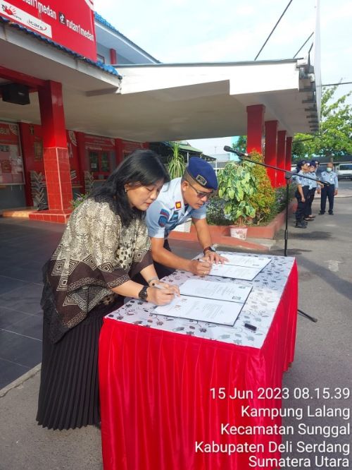Puskesmas Helvetia Jalin Kerjasama Dengan Rutan Kelas I Medan Dalam Pemberian Pelayanan Kesehatan Terhadap Warga Binaan Pemasyarakatan