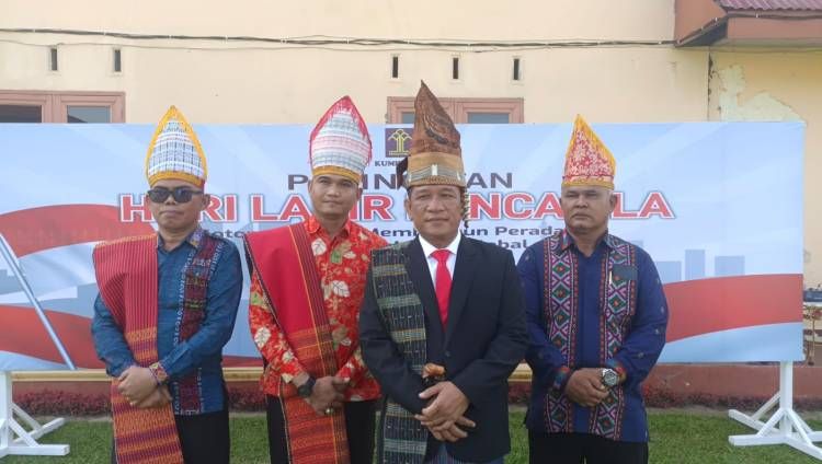HARLA Pancasila di Lapas Klas II A Pematang Siantar Mengusung Thema Gotong Royong Membangun Peradaban dan Pertumbuhan Global