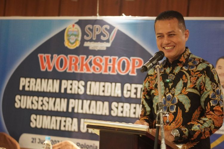 Workshop Peranan Pers Sukseskan Pilkada Serentak, Ijeck: Pers Bisa Mengguncang Suasana