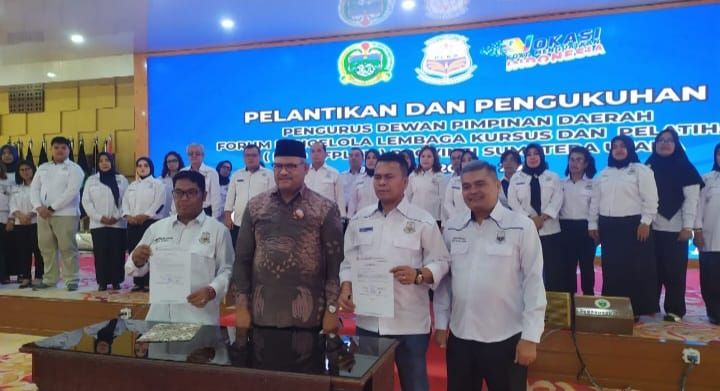 Togar Sirait Dilantik dan Dikukuhkan Menjadi Ketua DPD FPLKP