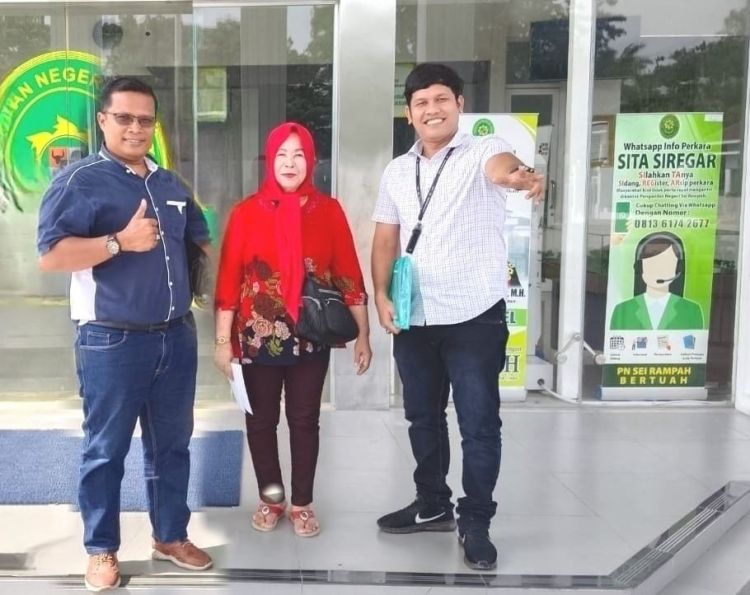 Hakim PN Sergai Tolak Gugatan Penggugat Kasus Tanah Kota Galuh Milik Tengku Nurhayati