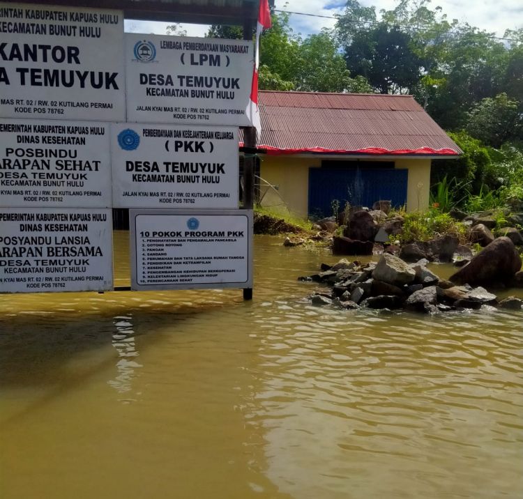 Lima Kecamatan di Kapuas Hulu Direndam Banjir
