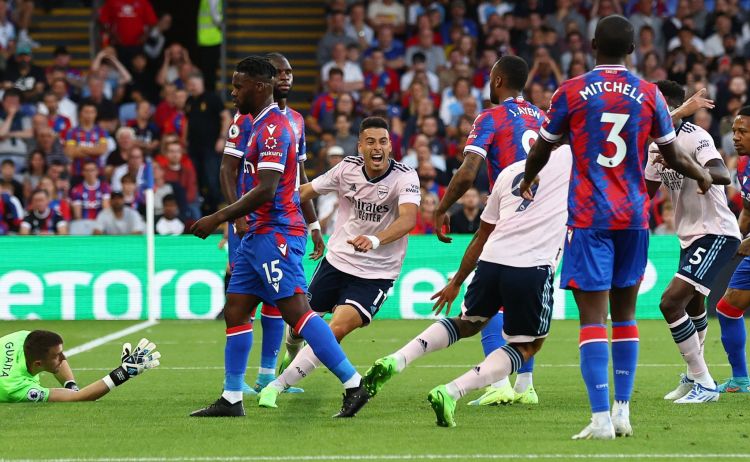 Arsenal Kalahkan Tuan Rumah Crystal Palace 2-0