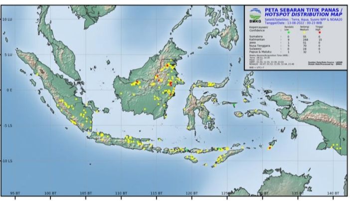 Akhirnya Titik Panas di Provinsi Sumut Nol