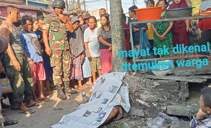 Warga Gudang Kapur Tewas Tergeletak Bersimbah Darah