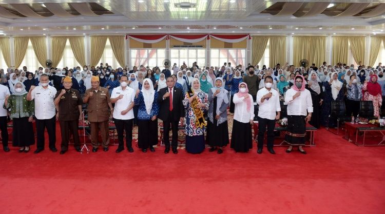 Di Hadapan Ratusan Guru PAUD, Edy Rahmayadi Sampaikan Pentingnya Mengajarkan Wawasan Kebangsaan Sejak Dini