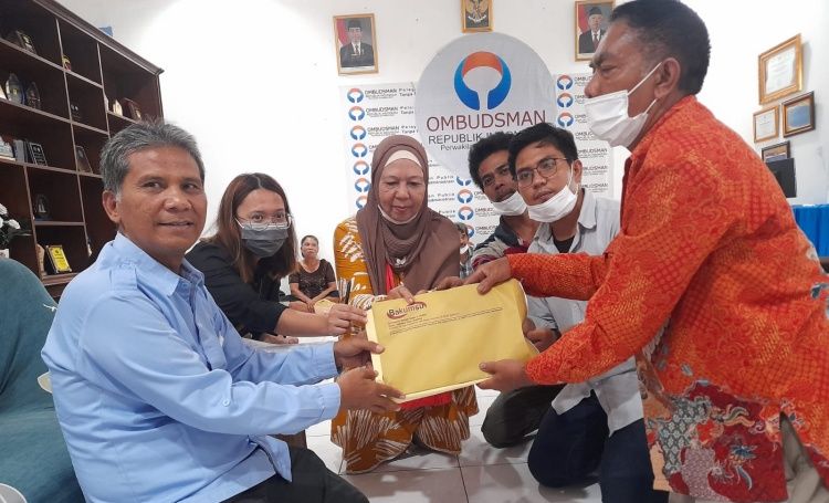 Diduga Lakukan Maladministrasi,  Polda Sumut dan Kantor Pertanahan Deliserdang Diadukan Warga Sibolangit ke Ombudsman
