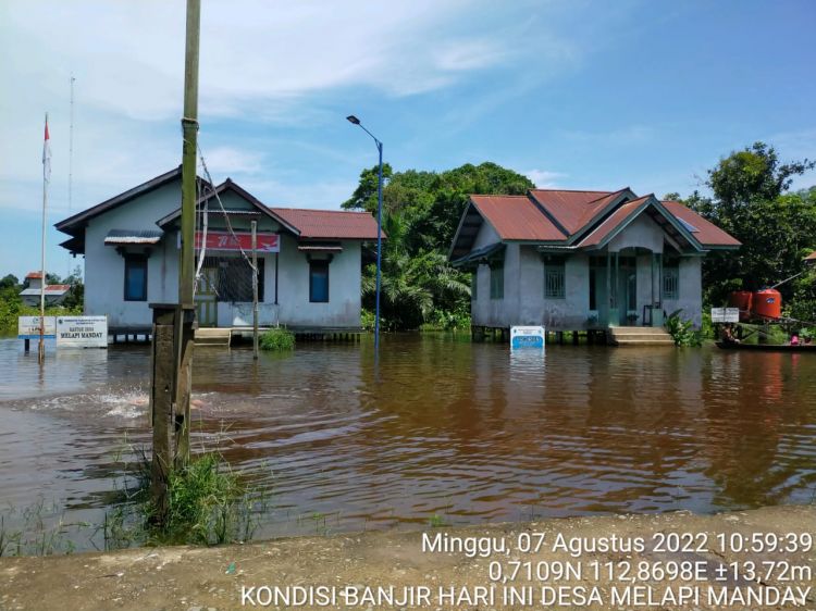 Enam Kecamatan di Kapuas Hulu Terendam Banjir, 15.382 Jiwa Terdampak
