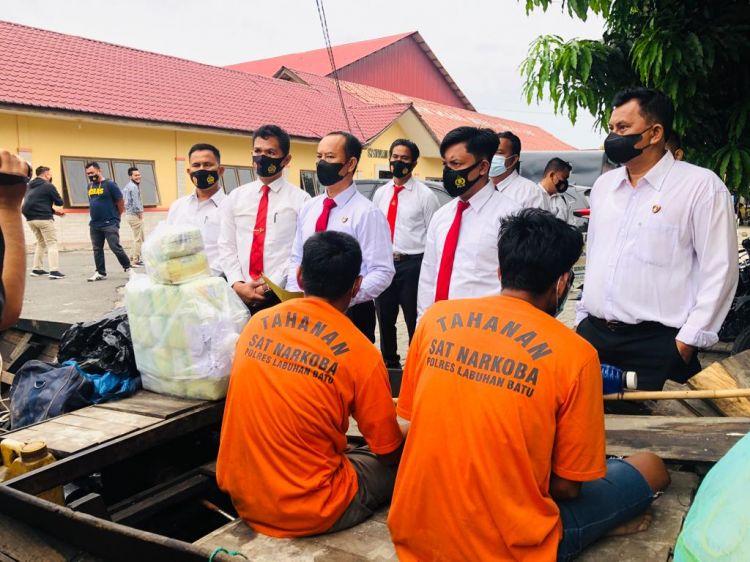 Polres Labuhanbatu Bersama Polda Sumut Ungkap Upaya Peredaran 25 Kg Sabu