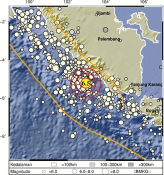 Getaran Gempa Bumi Bengkulu Dirasakan Kuat, Warga Berhamburan