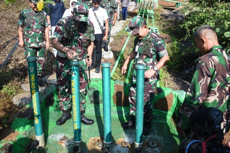 TNI AD Optimalkan Program Ketahanan Pangan dan Ketersediaan Air