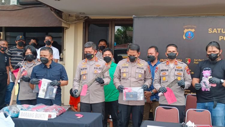 Polisi Tembak Pelaku Pencurian dan Pemerkosaan Seorang IRT di Percut Seituan