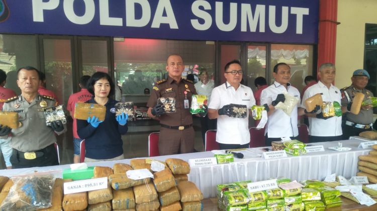 Selama 60 Hari 24 Tersangka Narkoba Ditangkap Dit Narkoba Poldasu