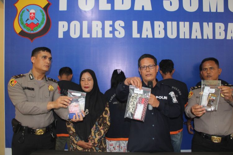 Polres Labuhanbatu Bekuk Saidi Residivis Narkoba