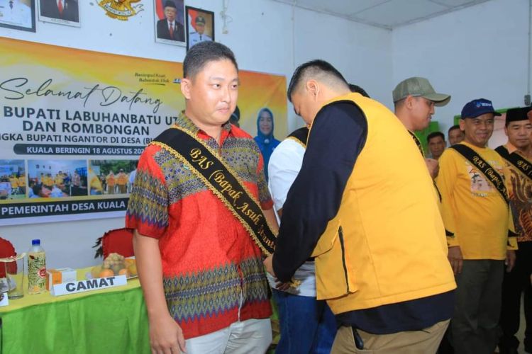 Bupati Labura Laksanakan Bung Desa ke-13 di Desa Kuala Beringin