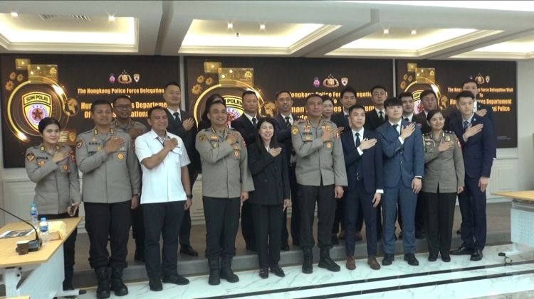 Berkunjung ke SSDM Polri, Kepolisian Hongkong Puji Sistem Rekrutmen Polri