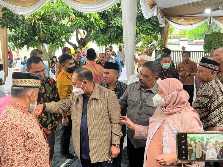Tokoh Masyarakat Sumut, Rahudman Harahap Sambut Ketua PT Medan