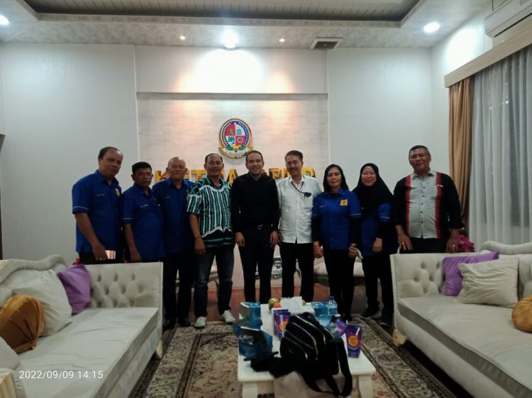 Ketua DPRD Deli Serdang Terima Kunjungan Panitia Pelantikan Pengurus PJID 2022-2025