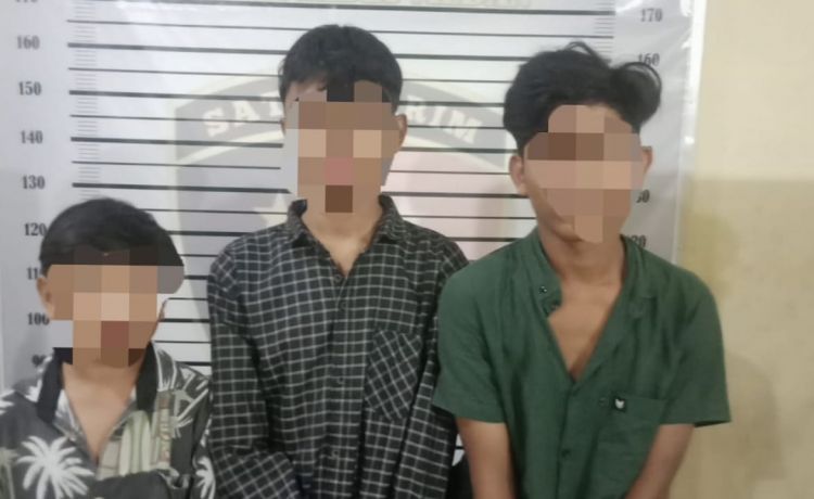 Polsek Percut Seituan Amankan 3 Remaja Hendak Tawuran