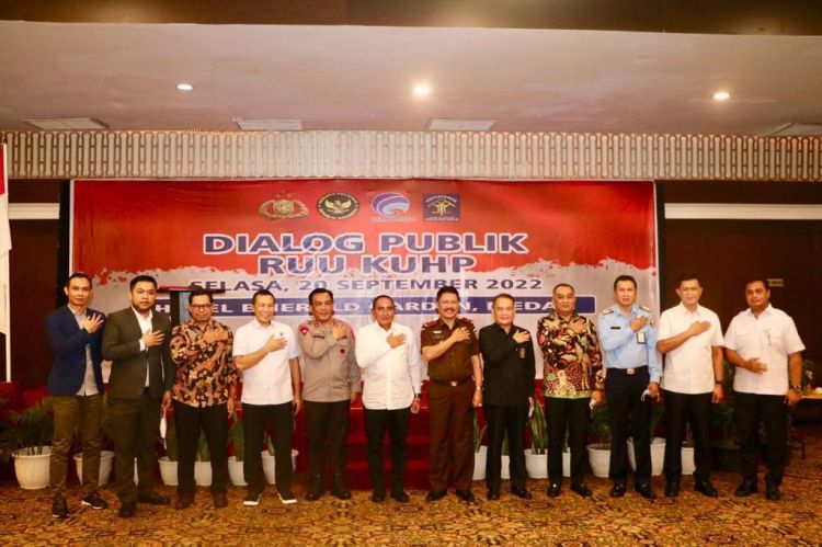 Kapolda Sumut Hadiri Dialog Publik Sosialisasi RUU KUHP, Ini Yang Dibahas