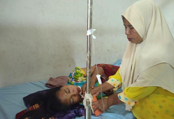 Derita Mama Muda Dari Asahan, Dipukuli Suami Pemabok dan Disayat di Depan Anak