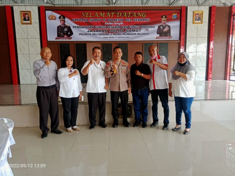 Jelang Pelantikan, PJID dan Polres Deli Serdang Perkuat Sinergitas