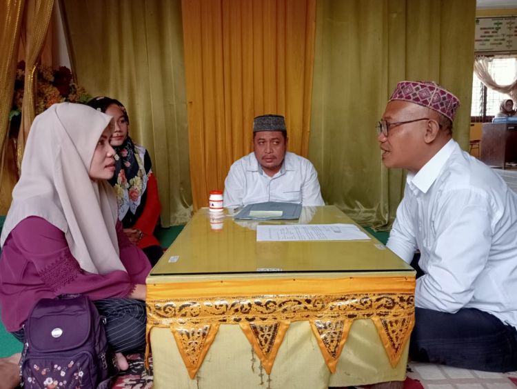 KUA Lubuk Pakam Syahadatkan Seorang Mualaf