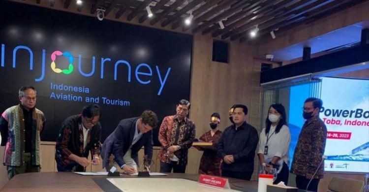 Danau Toba Ajang Power Boat 1 F1 Dunia 2023