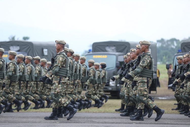 1.500 Komcad Ikuti Latsarmil di Empat Lemdik TNI AD, Wapres: Sistem Pertahanan Kebutuhan Mendasar Bagi Negara