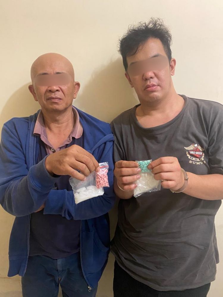 Polda Sumut Ringkus Dua Pengedar Narkoba di Jalan Sering Medan