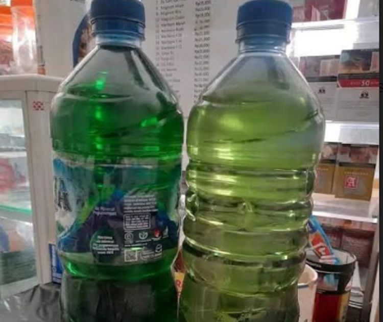 Viral ! Warna Pertalite Dulu dan Sekarang Beda