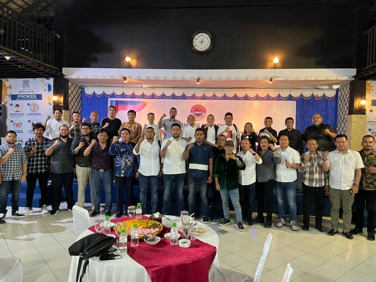 Silaturahmi Pengprov KBI Sumut, Rahmaddian Shah: Raih Prestasi dalam Cabor Kick Boxing