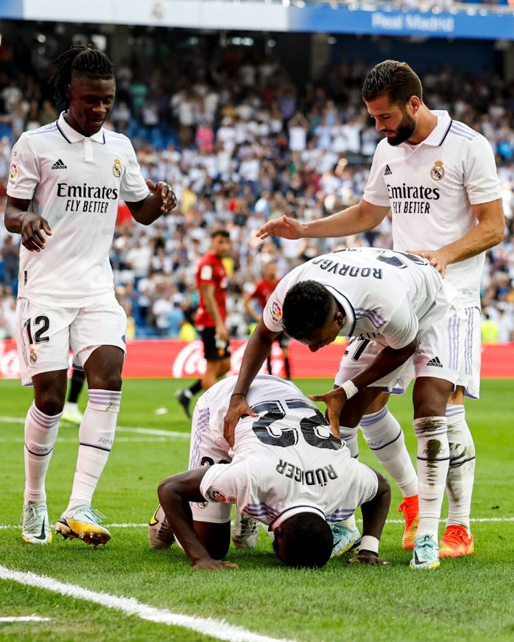 Sikat Mallorca 4-1, Real Madrid Kokoh di Puncak Klasemen
