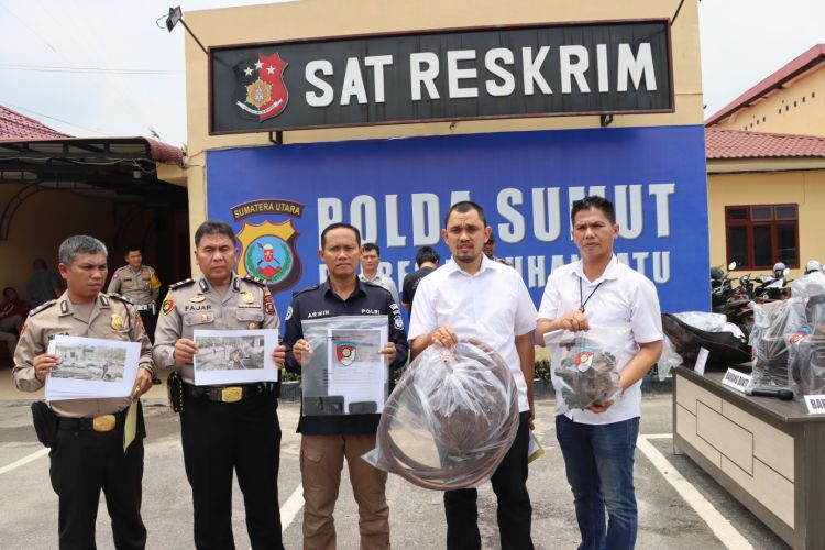 Gudang Pertalite dan Solar Ilegal Terbakar, Polres Labuhanbatu Tetapkan Satu Tersangka