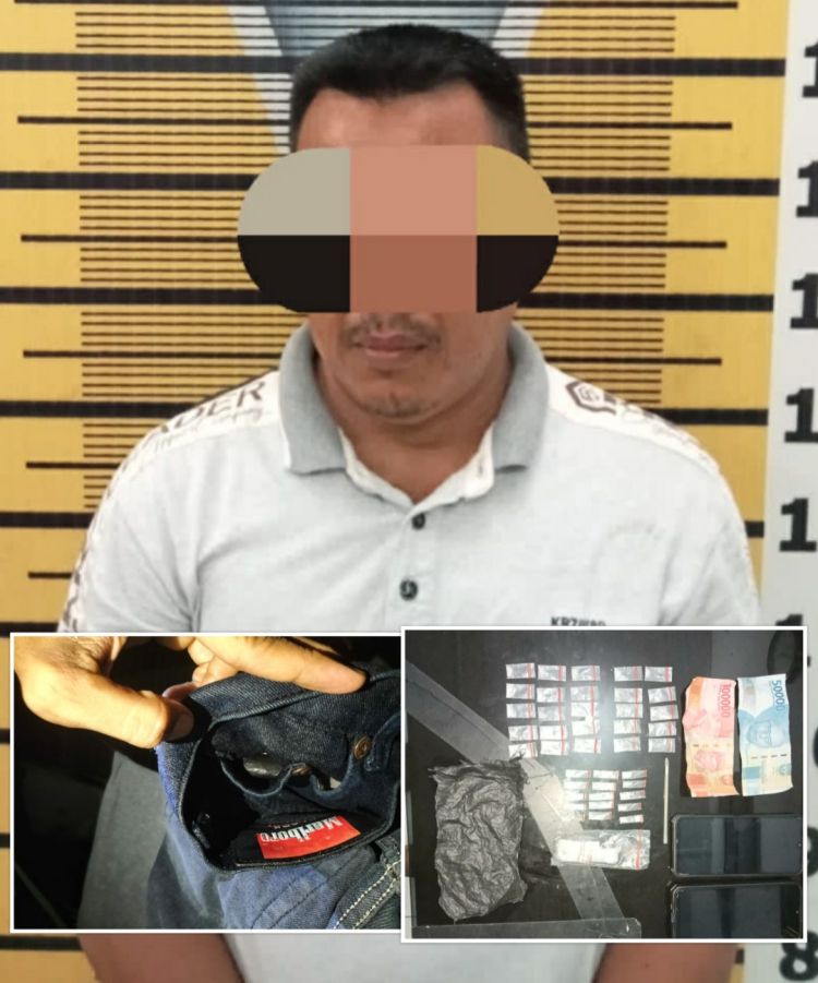 Paket Sabu Antarkan Pria Ini Menuju Penjara