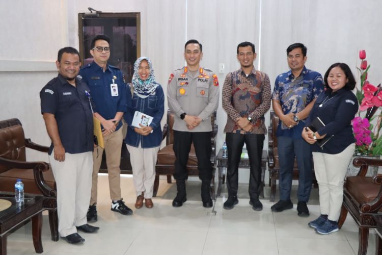 Polresta Deli Serdang Terima Audiensi KPU Deli Serdang