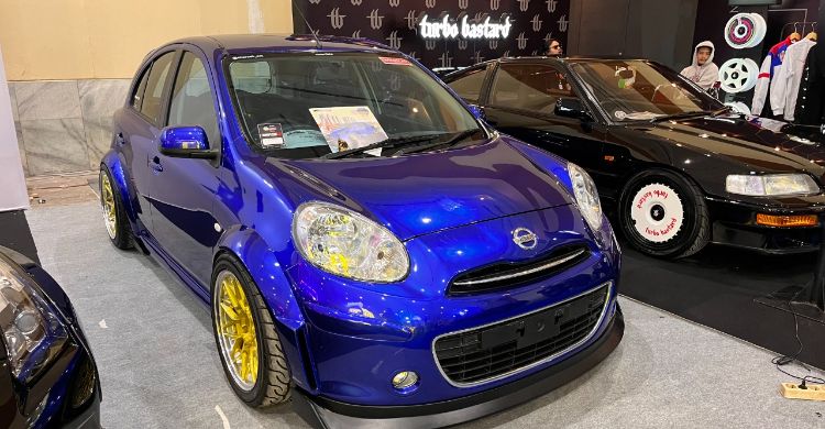Modifikasi Nissan  March 500 Juta  Curi Perhatian