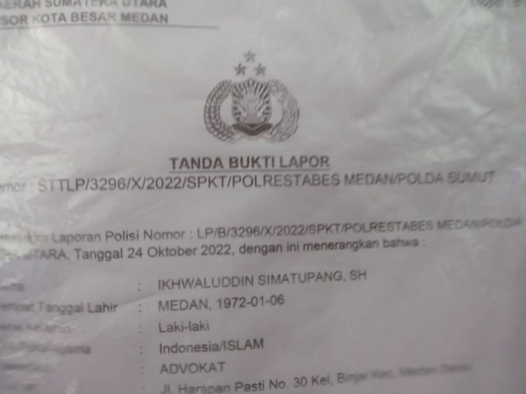 Pengacara di Medan Laporkan Oknum Kantor Pajak