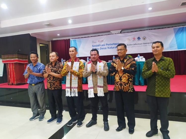 Pemetaan Batas Desa Berbasis Teknologi di Kabupaten Toba Disosialisasikan