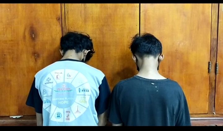 Polrestabes Medan Ringkus  Dua Remaja Tawuran Rampas Motor