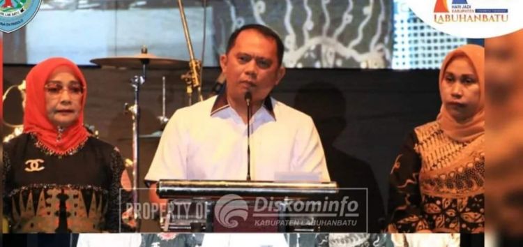 Bupati Hadir Dalam Kemeriahan  HUT Pemkab Labuhanbatu ke-77