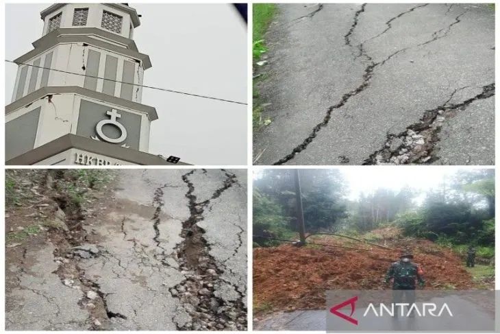 1.285 Rumah Rusak Akibat Gempa Taput Direhabilitasi